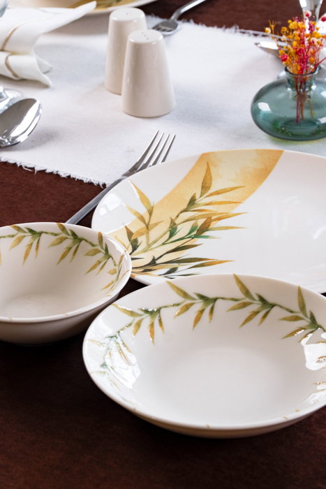 Hermia Juego de cena Serin de 18 piezas Multicolor Hermia Juego de cena Serin de 18 piezas Multicolor